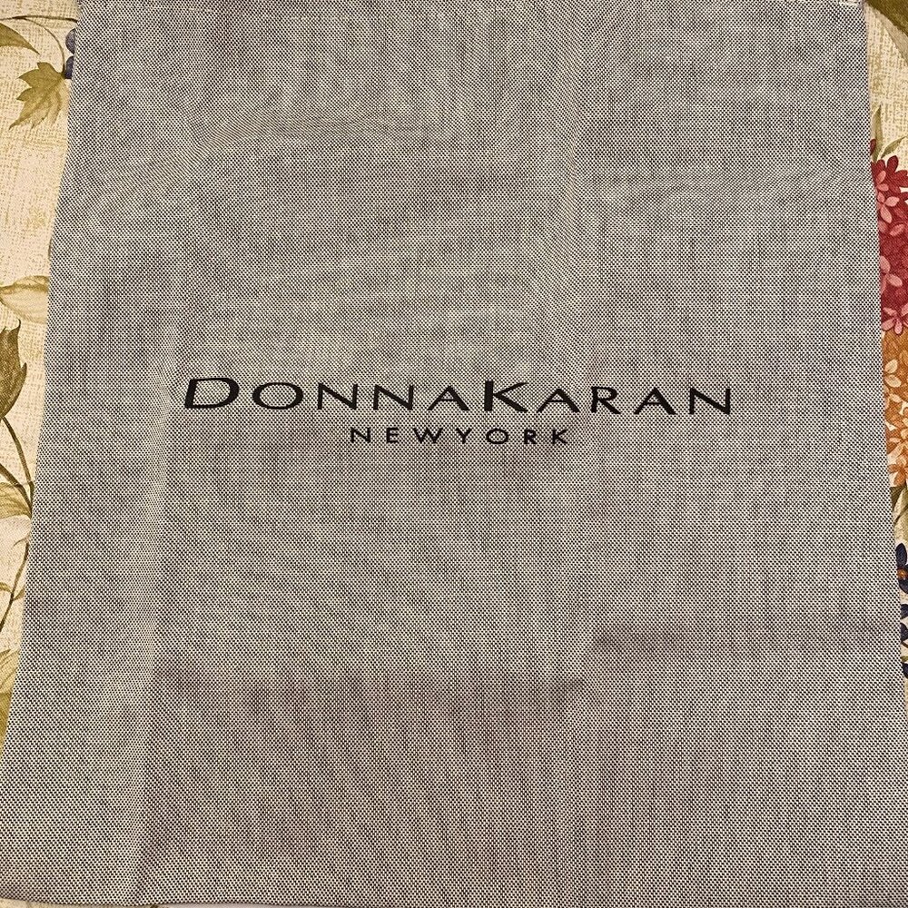 Authen Donna Karan Dust Protection Bag for Purses, Shoes 13.5"w x15.5"h Gray NEW